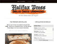 Tablet Screenshot of halifaxpressgc.com